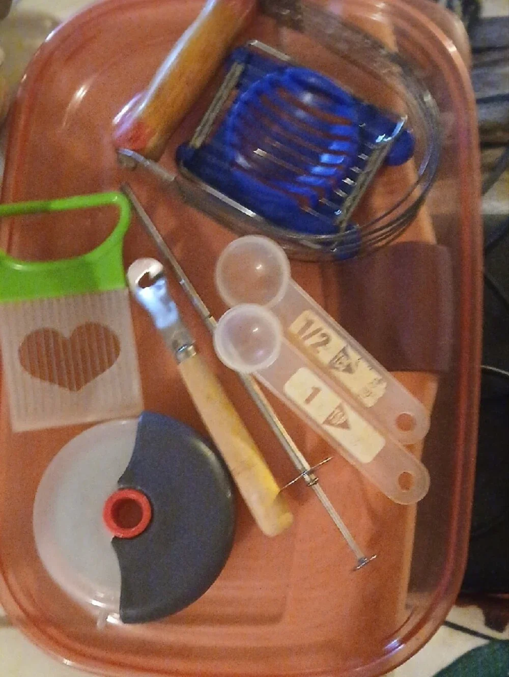 Blue Multi-Function Kitchen Jar Opener and Gadget Set